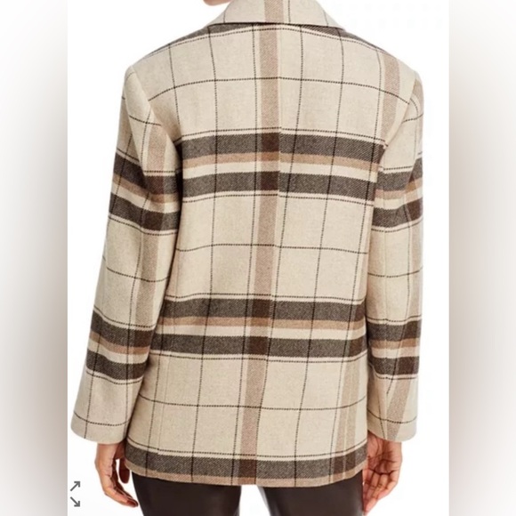 ANINE Bing Quinn Plaid Blazer sz XS - Picture 3 of 6